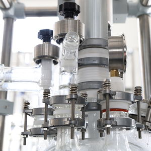 Lò phản ứng thủy tinh trọng trong 5L 10L 20L 50L 100L dung tích thiết bị phản ứng hóa học Ấm đun nước - Product Image 5