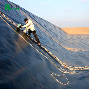 HDPE geomembran astar fiyat 0.5mm 1.0mm 1.2mm 2mm balık çiftliği gölet Liner HDPE depolama geomembran - Product Image 1