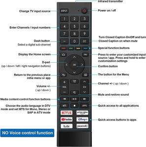 ERF3J80H Điều Khiển TV Thông Minh Thay Thế Phù Hợp Cho TV Thông Minh Android 4K UHD Của <span class=keywords><strong>Hisense</strong></span> - Product Image 4