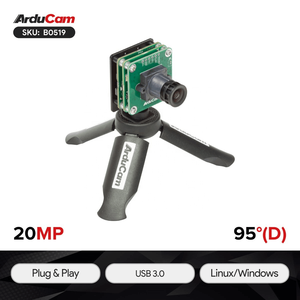 Arducam 20MP AR2020 Color USB 3,0 USB UVC Cámara HD Video Imaging para Robot Machine Vision Videoconferencia Reconocimiento de IRIS - Product Image 3