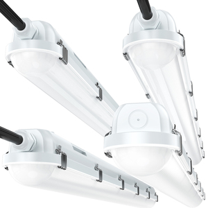 Voorraad In Eu <span class=keywords><strong>Led</strong></span> Tri-Proof Licht 4ft 30W-60W 3000K-6500K Wattage 5cct Selecteerbaar Ip65 Garage <span class=keywords><strong>Led</strong></span> Lat Light - Product Image 1