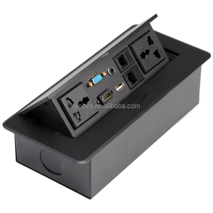 Fynova Multifunktion ale USB-Desktop-Steckdose Universal stecker Typ Smart Home 16A/10A Pop-Up-Möbel installation - Product Image 6
