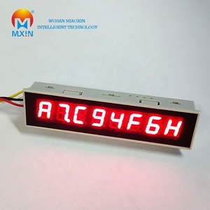 0,4 inch 8 разрядный светодиодный дисплей красный светодиод сегмент протокол MODBUS rtu светодиодный экран дисплея - Product Image 1