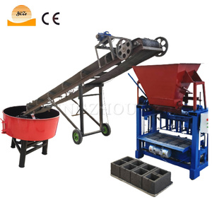 Concrete <strong>Block</strong> Making Big Concrete Brick Making <strong>Machine</strong> 4-35 Hollow Brick Full Automatic Clay Brick Production <strong>Line</strong> - Product Image 1