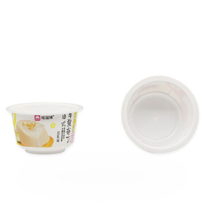 环保pp塑料冰淇淋芒果定制印花布丁杯