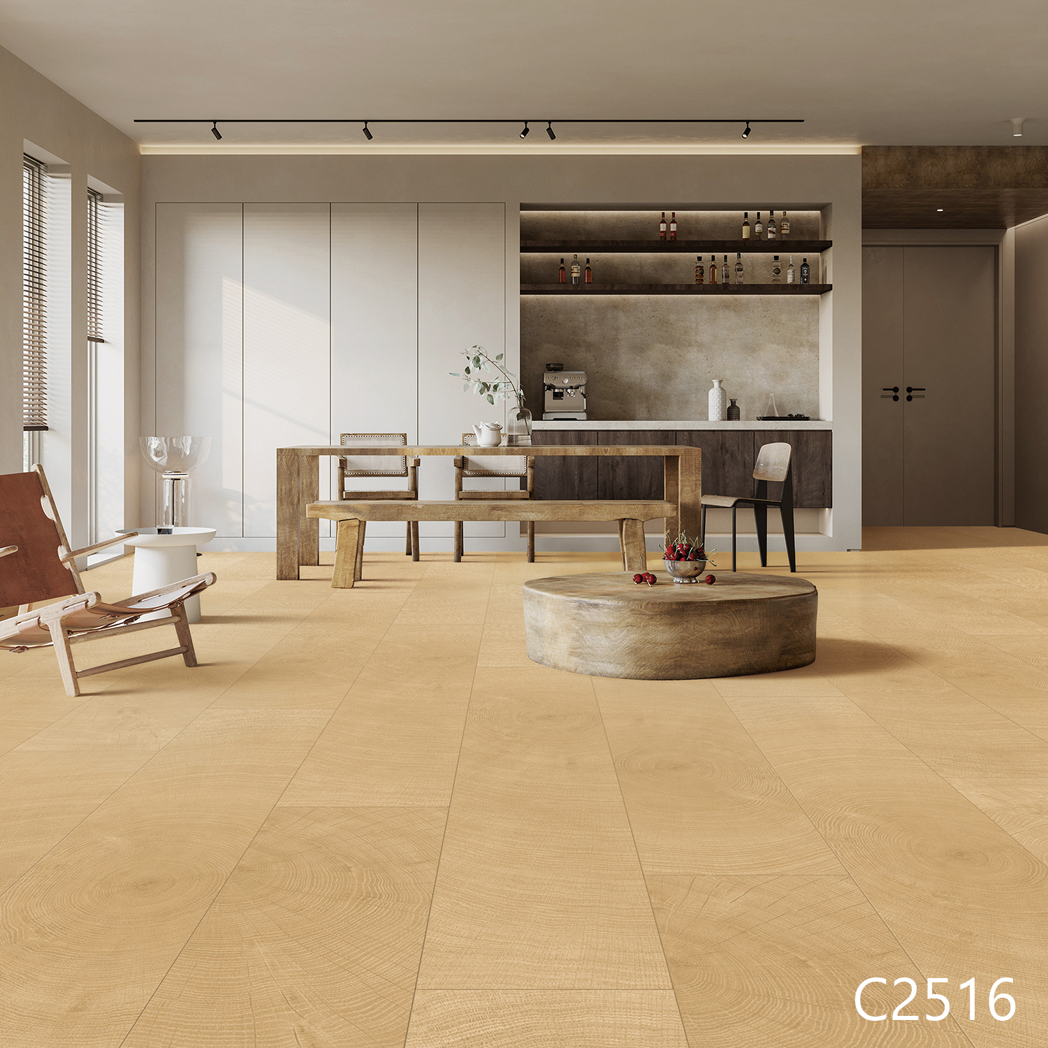 C2516 - Carreau de sol Chêne Miel