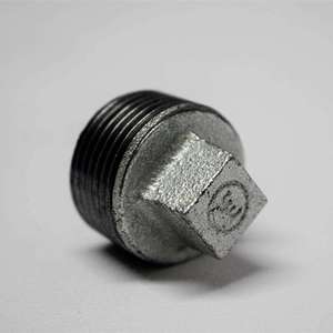 ข้อต่อท่อข้อต่อหล่อเหล็ก3/4 "BSP เกลียวสีดำกล่องหกเหลี่ยมมาตรฐานชุบสังกะสี3ปีหัวนมตัวผู้ - Product Image 3