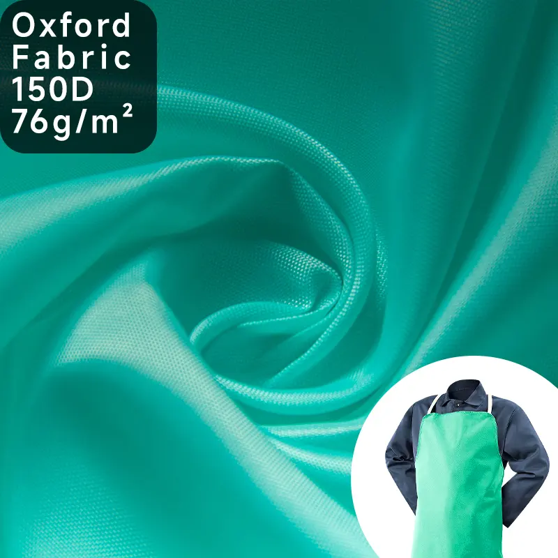Ткань с ПВХ покрытием Pvu покрытие 150d FDY ткань Оксфорд