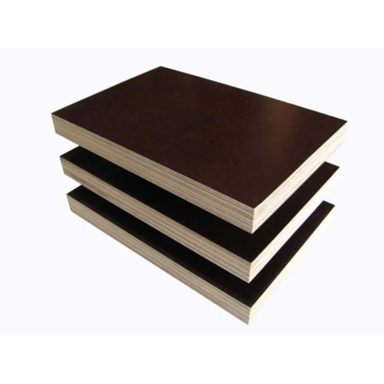 18mm屋外モダンデザインフィルム面合板E1ホルムアルデヒド排出標準コンクリート合板シャッターシステム型枠
