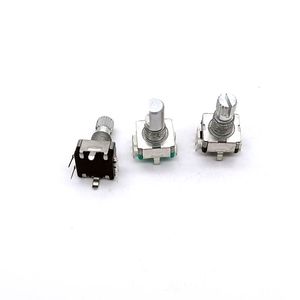 Interruttore rotativo di 360 gradi EC11 5 Pin con interruttore di plastica con effetto Audio