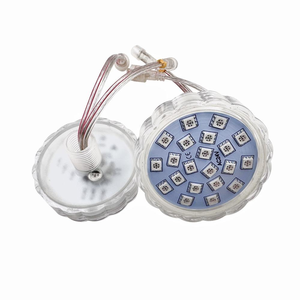 Aidisen 70mm RGB LED Pixel Light Automatic 1-16 <strong>Program</strong> 24V for Funfair Fairground Attraction Lighting Theme Park IP65 PC Body