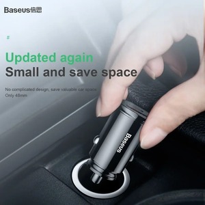 BASEUS ที่ชาร์จเร็ว30W, 3.0 USB คู่ชาร์จเร็วอะแดปเตอร์ชาร์จโทรศัพท์ในรถยนต์ชาร์จในรถยนต์ Type C PD สำหรับ4.0ชาร์จโทรศัพท์มือถือ - Product Image 5