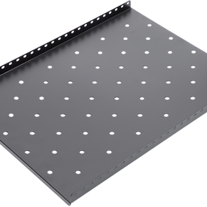 ชั้นวางของโครงลวดชั้นวางถาวรสำหรับตู้เครือข่ายแร็คเซิร์ฟเวอร์19 1u2u3u4u ไม่ใช้เครื่องมือติดตั้ง - Product Image 1