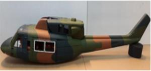 <strong>RC</strong> Helicopter <strong>500</strong> Size Scale Fuselage Bell UH-1N for TREX <strong>RC</strong> Helicopter Glassfiber Copter Model Shell - Product Image 6