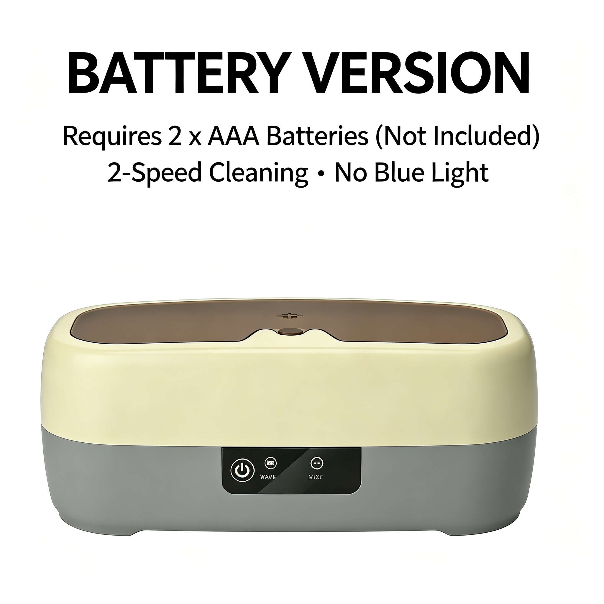 Battery Version, 2-speed, Blue Light-Free (Battery Not Included)