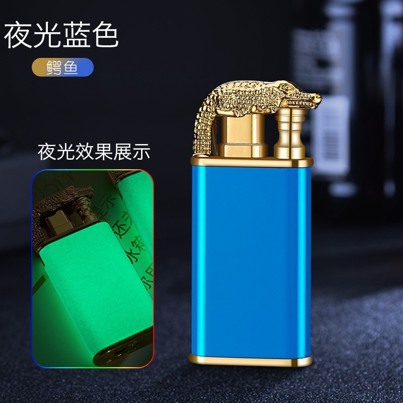 Crocodile Blue Night Light