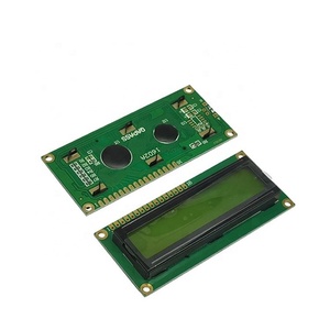 LCD1602 1602 1602A schermo verde 5V verde carattere bianco con retroilluminazione LCD schermo LCD1602