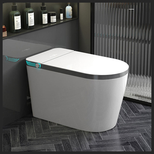 Modern Smart One Piece <strong>Bidet</strong> Concealed Tank Advanced Seat Heating Electronic Auto Open Remote Control-for Bathroom Use Elongated - Product Image 1
