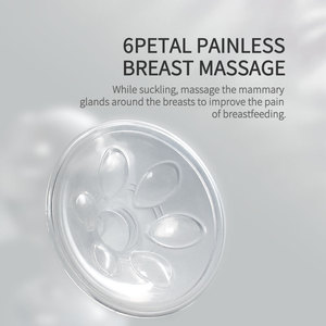 Хит продаж, белый молокоотсос для беременных, без БПА, ручной молокоотсос для беременных женщин, силиконовый молокоотсос для грудного вскармливания - Product Image 5