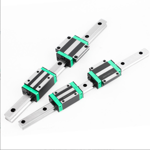 Riel de bloques de guías de movimiento lineal HIWIN hgh25 hgw25 hgw35 hgw45 hgr20 para máquina cnc, rieles deslizantes de guía lineal, rodamiento de bloque - Product Image 2
