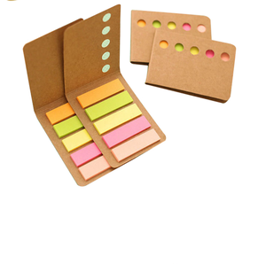 Bloc de Notas adhesivo personalizado, Cubo de Notas de regalo personalizado con Logo, almohadillas bonitas para Notas adhesivas y marcador de Notas de poste - Product Image 4
