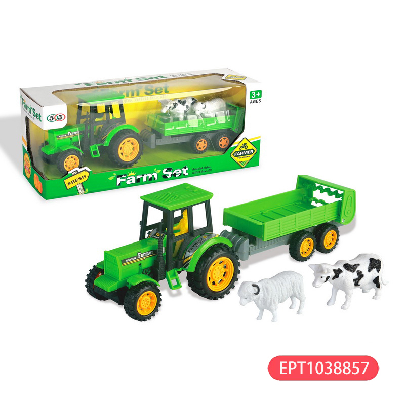 EPT1038857-Inertial farmer car with cows and sheep(72pcs/ctn)
