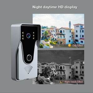 Alta calidad de lujo hogar multi habitación multifunción 4 con cable inter teléfono sistema de intercomunicación de seguridad dos monitores videoportero - Product Image 6