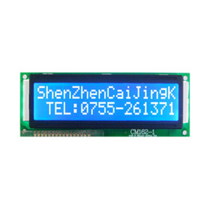 Precio competitivo 5V STN Azul Blanco Cob Interfaz 16x2 Mono Carácter Módulo de pantalla LCD para medidores de instrumentos Modelo - Product Image 3