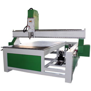 4轴旋转装置气缸雕刻木楼梯制作CNC Router机 - Product Image 5