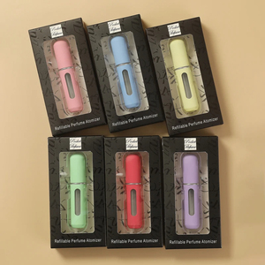 Custom Colorful <strong>5ml</strong> Empty <strong>Perfume</strong> Dispenser Bottle Easy to Take Refillable <strong>Perfume</strong> Atomizer Portability <strong>Perfume</strong> With Box - Product Image 1