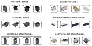 Factory Price <strong>Dc</strong> <strong>Jack</strong> Pcb Mount Pinout 2.1mm 3 Pin Female <strong>Dc</strong> Power <strong>Jack</strong> - Product Image 5