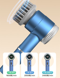 מטבח <span class=keywords><strong>3</strong></span> ב-<span class=keywords><strong>1</strong></span> אוטומטי חשמלי מסתובב ניקוי מברשת אבק מקרצף חשמלי ספין מקרצף חשמלי מקרצף כלים - Product Image 3