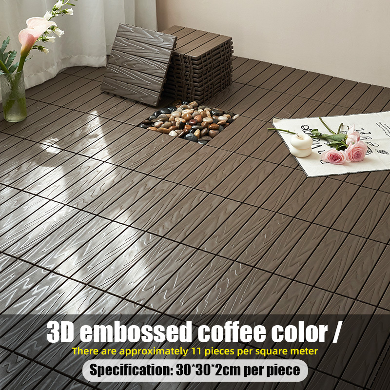 Embossing straight grain coffee