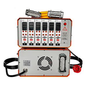 Máquina de moldeo por inyección de cavidades múltiples, pantalla automática PID, sistema de canal caliente, controlador de temperatura, caja de equipo de entrada - Product Image 5