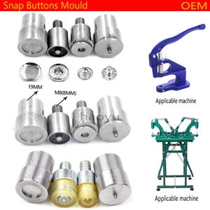 Bán Buôn 831 Snap Fastener Nút Chết Khuôn Tay Máy Ép Setter Mạ Trực Tiếp Nhà Cung Cấp Trung Quốc Cho May Mặc Snap Nút - Product Image 5