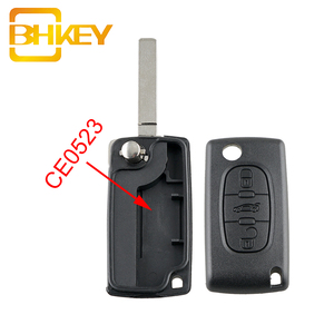 3 Buttons VA2 Blade Flip Folding Entry Car <strong>Remote</strong> Key Case Shell Cover for PEUGEOT <strong>207</strong> 308 307cc Auto Parts - Product Image 2