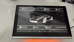 11.6 inç taşınabilir A68 (T972) Android monitör 4K IPS LCD USB bağlantısı Stereo TV dokunmatik ekran-kafalık araba monitör çözümü - Product Image 4