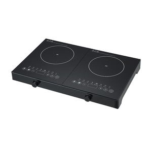 3500W Touch <strong>Sensor</strong> Knob <strong>Control</strong> Two Plate Induction Cooker with CE CB - Product Image 1