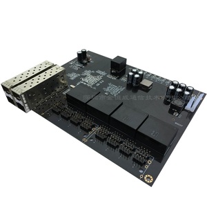 OEM L2 L3 10G เครือข่าย Hub ราคากว้างอุณหภูมิฝัง Onboard Vlan 10 100 1000Mbps Industrial Network Switch
