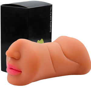 Gola profonda sesso orale uomini masturbazione tazza TPE 3 in 1 foro realistico bocca anale Vagina giocattoli sessuali per gli uomini - Product Image 5