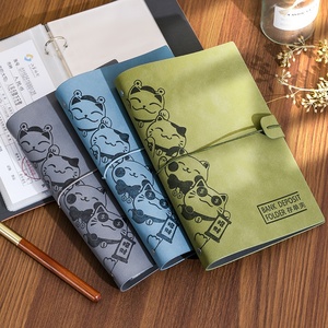 银行支票多功能活页存放书定期存款存折持票人耐用皮证 - Product Image 1