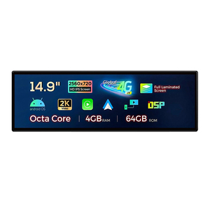 A4L <strong>Android</strong> Car Screen 14.9 Inch Wireless CarPlay <strong>Android</strong> Auto Bluetooth Car Dvd Player for Audi A4L Screen Upgrade 2009 - 2016 - Product Image 1