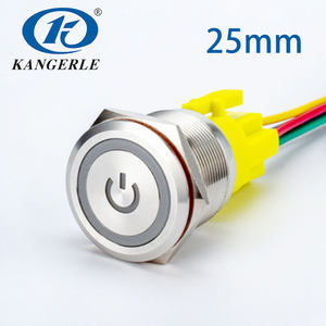 Chinakel 25mm Waterproof on Off <strong>Switch</strong> <strong>Push</strong> <strong>Button</strong> <strong>Exit</strong> <strong>Push</strong> <strong>Button</strong> <strong>Switches</strong> IP67 Lamp <strong>Push</strong> <strong>Button</strong> <strong>Switch</strong> - Product Image 5