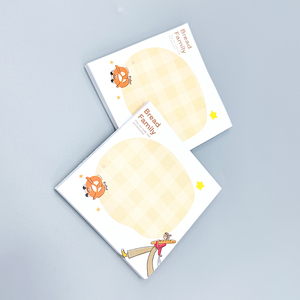 Bloc de notas autoadhesivo pequeño, juego de notas adhesivas, Mini bloque personalizado barato, diario de bolsillo, marcadores de escritura - Product Image 3