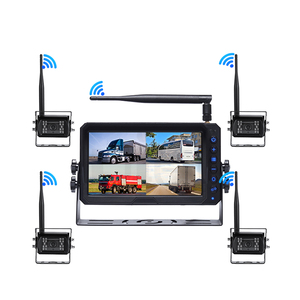 Sistema de cámara de respaldo inalámbrico con monitor IPS de 7 pulgadas HD con cámara de marcha atrás de camión de visión nocturna - Product Image 1