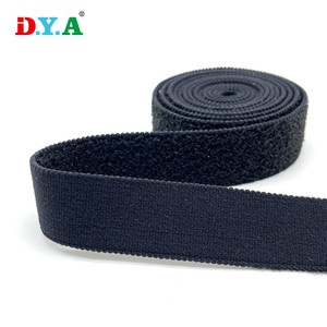 Banda elástica de látex de nailon suave de 2,5 cm de tamaño personalizado con correa elástica de gancho y lazo para multifunción - Product Image 5