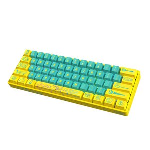 Teclado para juegos RGB de 61 teclas, retroiluminación personalizable con cable, sensación mecánica ultracompacta para PC/Mac Gamer y Typist - Product Image 5