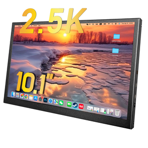 Kleiner USB-C Laptop PC QHD 2560 x 1600 Auflösung für Raspberry Pi LED kapazitiver Touchscreen Panel-Display LCD 10,1-Zoll-Monitor - Product Image 1