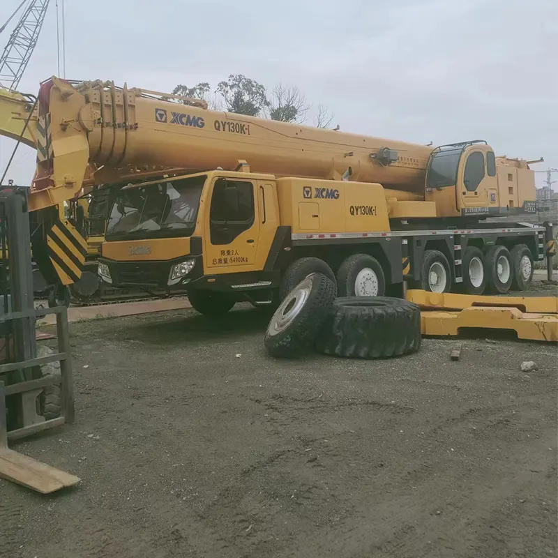 used car crane CHINA 130K-1 50T is in good condition and can be tested