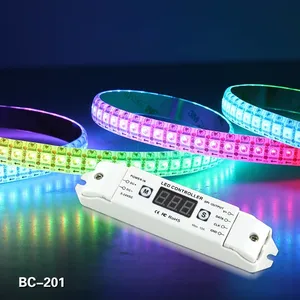 BC-201 мини программируемый пиксельный контроллер света-RGB контроллер для светодиодного пикселя с радиочастотным пультом дистанционного управления - Product Image 4